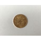 A 1912 Swiss 20 Franc gold coin