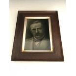A J. H. Barratt & Co portrait tile of David Lloyd George, Prime Minister 1916-1922, designed by