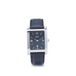 Hugo Boss steel and leather wristwatch