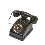 French Telic bakelite telephone c.1950