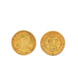 Spanish gold coin