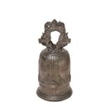 Chinese bronze bell 19th century