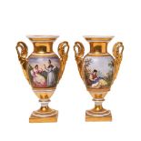 French porcelain Empire style vases