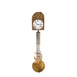 Brass Morez style clock 19th century