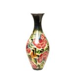 Glazed ceramic vase