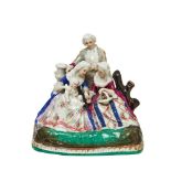 German porcelain group 19th century