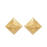 Gold earrings