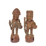 Nigerian bronze figures