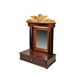 Spanish mahogany wood dressing table mirror early 20th century