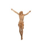 Spanish carved ivory Christ sculpture c.1920