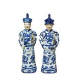 Chinese glazed ceramic figures