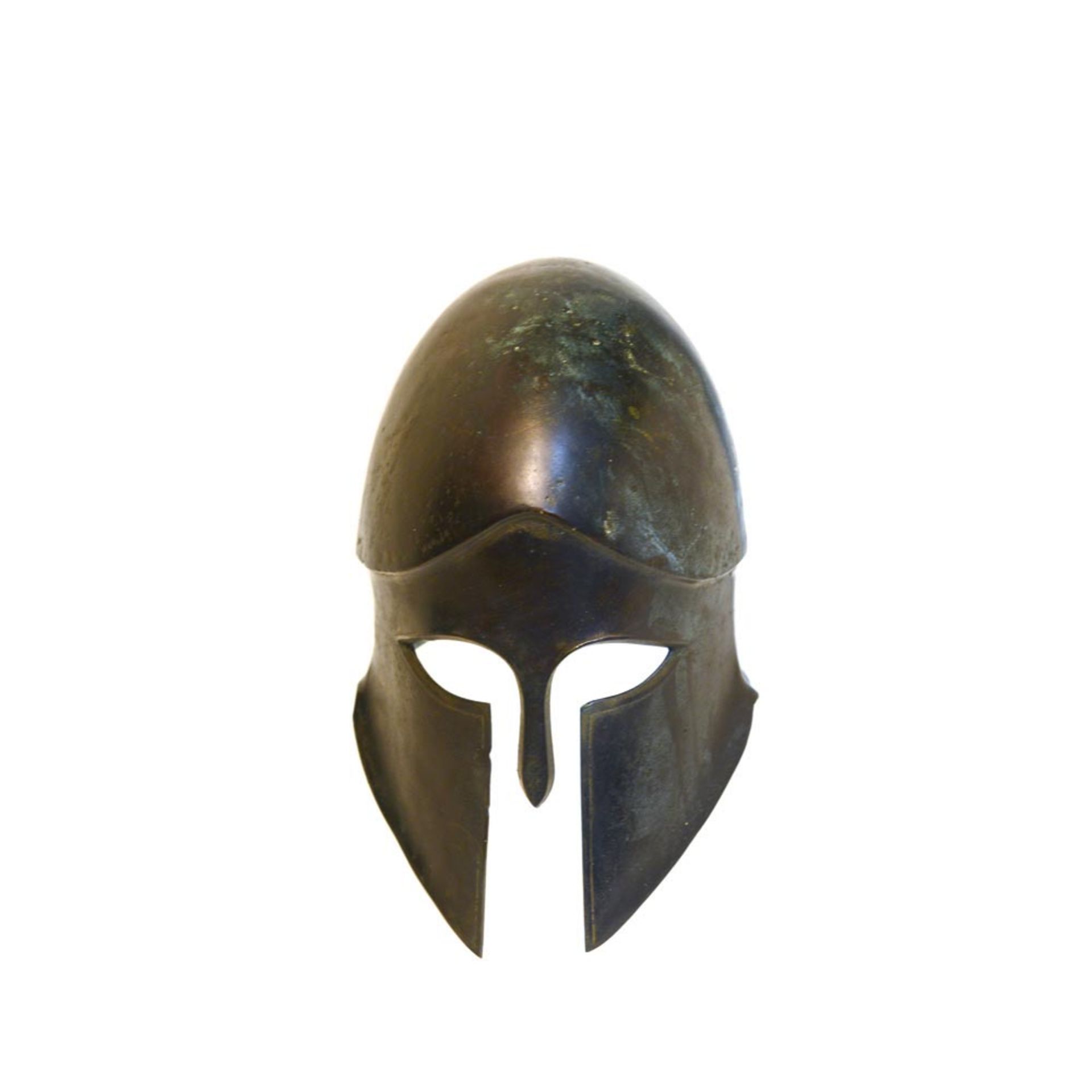 Bronze Greek helmet reproduction