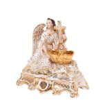 Porcelain Meissen style figure