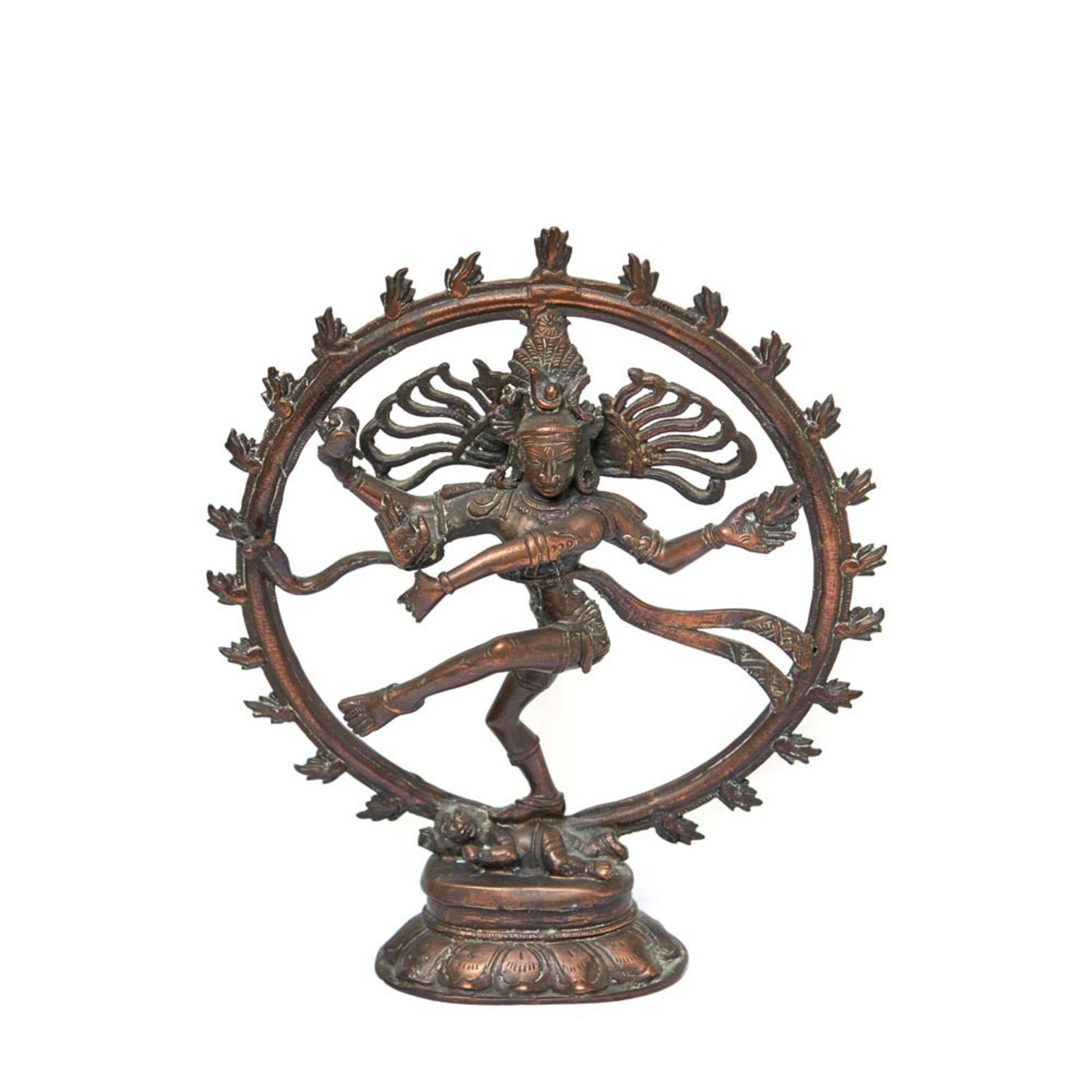 Indian bronze Shiva sculpture