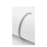 White gold and diamonds bracelet