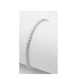 White gold and diamonds bracelet