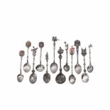 Silver teaspoons lot