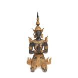 Thai gilt bronze sculpture