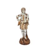 German Rudolstadt Volkstedt porcelain figure, late 19th century