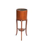 Spanish mahogany wood jardiniere