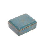 Chinese bronze and cloisonne enamel box