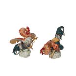 Spanish porcelain pair of figures