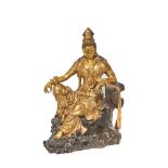 Chinese gilt bronze sculpture