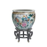 Chinese porcelain jardiniere