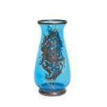 Murano opaline glass vase