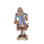 German Rudolstadt Volkstedt porcelain figure, early 20th century