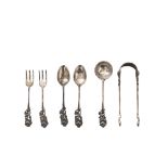 Silver cutlery set