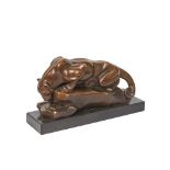 European bronze Art Deco style sculpture