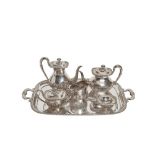 Silver coffee set