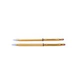 Anson gold plated mechanical pencil and pen set, c.1970