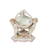 Porcelain Meissen style centrepiece