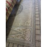 Modern Aubusson style machine made rug