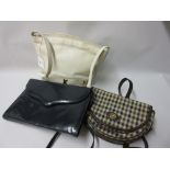 Paloma Picasso ladies Italian handbag and two other ladies Italian handbags