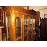 An American cherry wood bookcase,