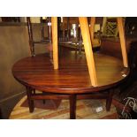 Mid 20th Century dining room suite comprising: an extending dining table,