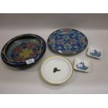 Three Royal Copenhagen dishes,