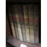 Six volumes ' South Africa and the Transvaal War ' by Louis Creswicke, printed Edinburgh T.C. and E.