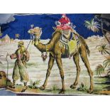 Middle Eastern wall hanging / rug with camel design