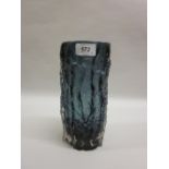 Large Whitefriars Bark pattern vase,