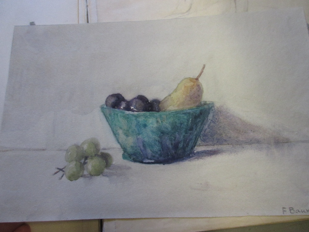 Lievin-Bauwers, quantity of unframed watercolours, drawings, - Image 13 of 15
