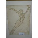 Artists proof signed monochrome print entitled ' Dance Jump ',