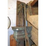 Large bronze and iron water pump