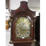 George III mahogany longcase clock,