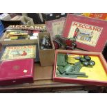 Two early Meccano sets in original boxes,