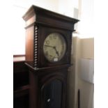 Oak longcase clock circa 1930,