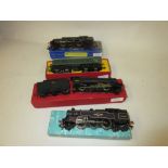 Hornby 2-6-4 tank locomotive, 3218 in original box, 2-6-4 locomotive in an associated box,